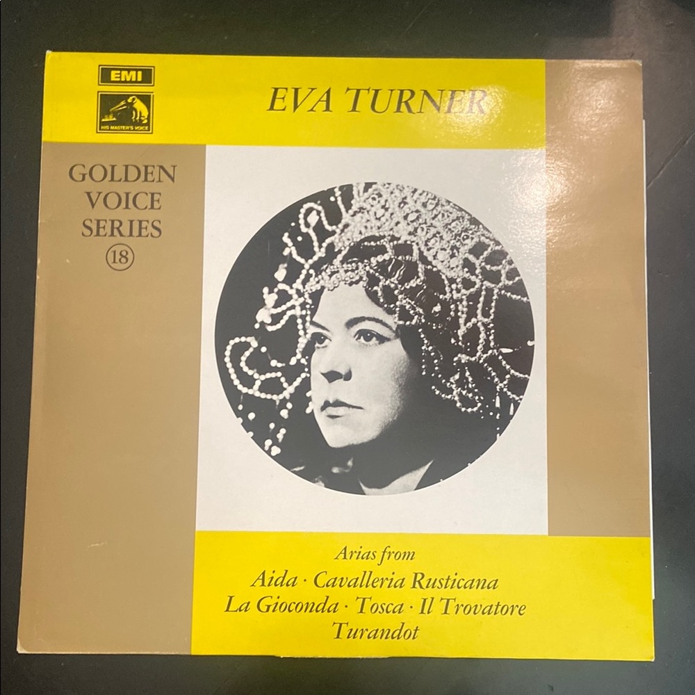 Vintage Eva Turner Vinyl Record